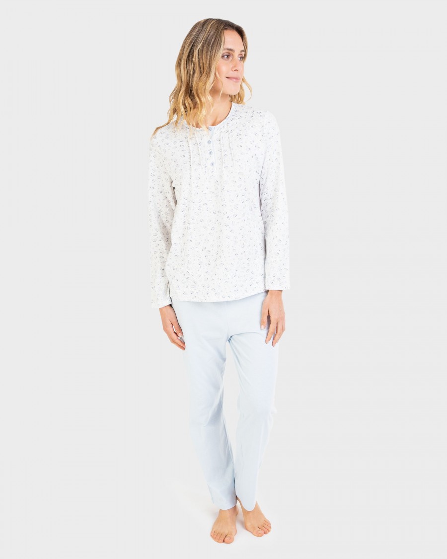 Pijama de mujer - TALLAS GRANDES - 100% algodón