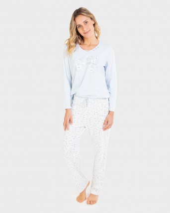 Pijama de mujer - TALLAS GRANDES - 100% algodón