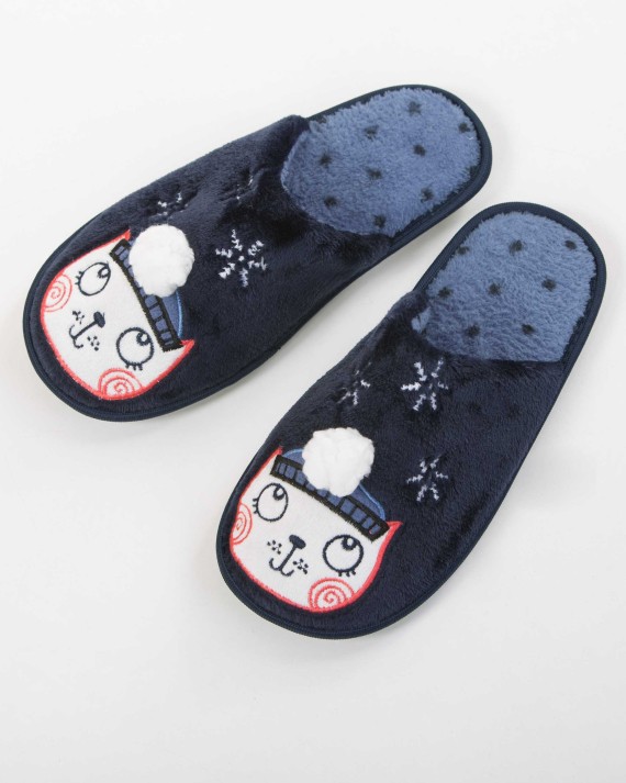 Sabatilles dona amb pompó