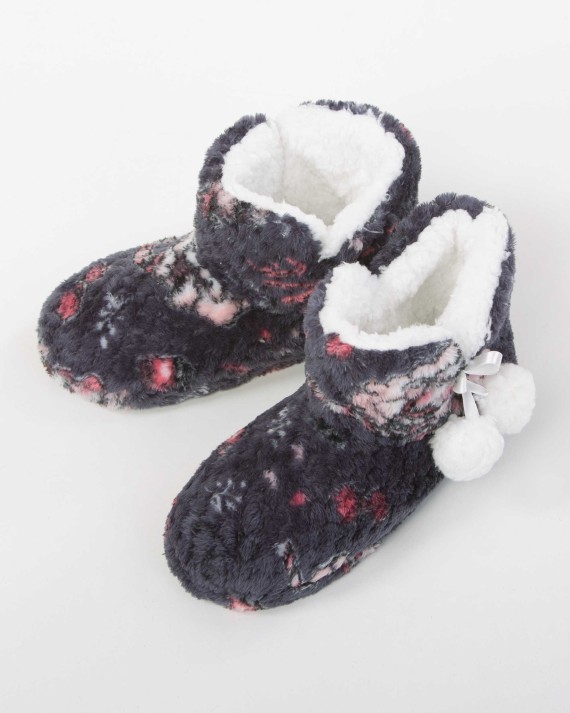 Sabatilles tipus bota dona