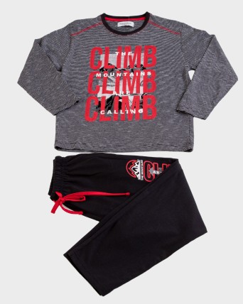 Pijama de niño de manga...