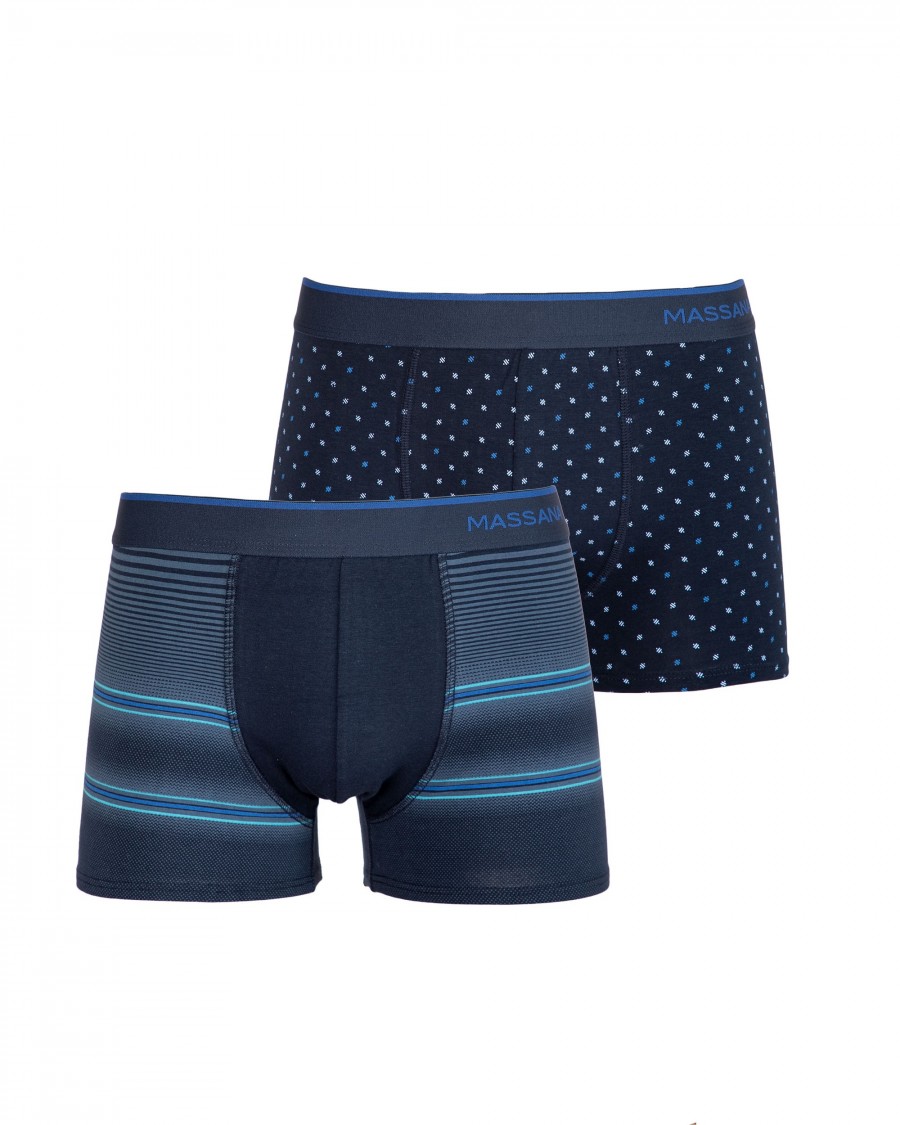 Pack 2 boxers estampados.