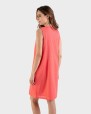 Vestit color coral