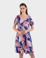 Vestit estampat plomes