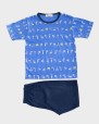 Pijama de nen coll rodó