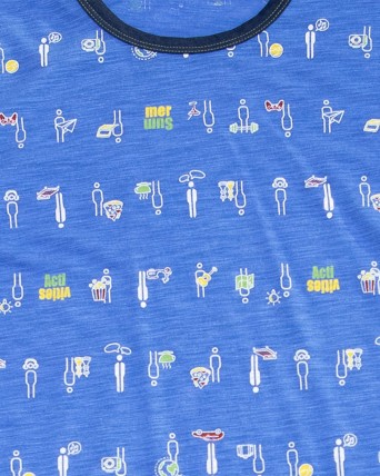Pijama de nen coll rodó