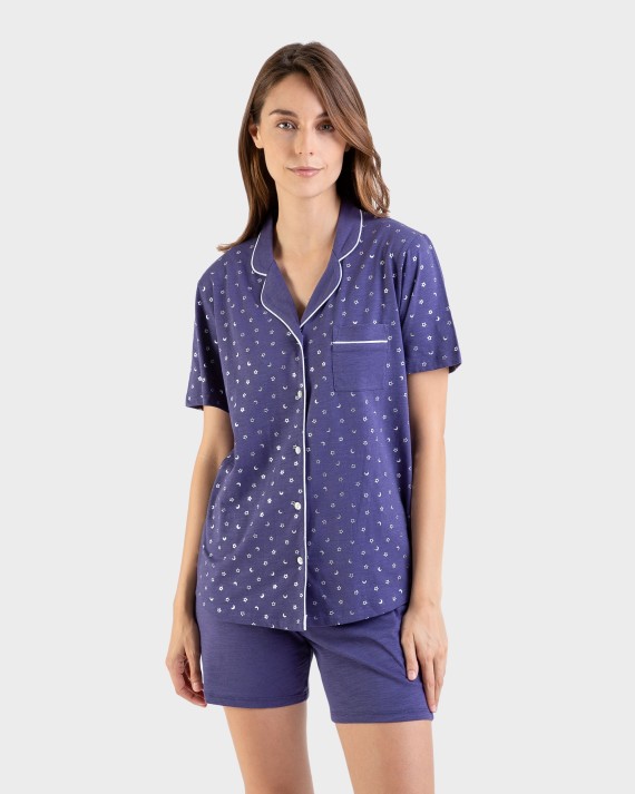 Pijama de dona tipus camisa