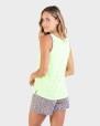 Pijama de dona verd fluor