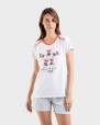 Pijama de dona màniga curta