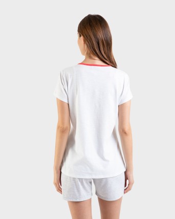 Pijama de dona màniga curta
