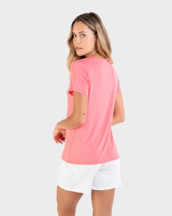 Pijama de dona fibra de bambú