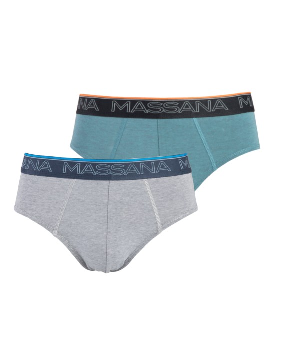 Pack de dos slips de hombre en varios colores