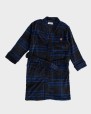 Bata polar negre i blau de nen