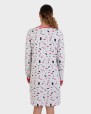 Camisola pispa llarga estampat all over