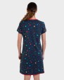 Camisón manga corta estampado estrellas