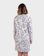 Camisola de màniga llarga blanc estampat floral
