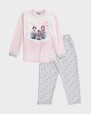 Pijama de nena teixit polar estampat pingüins
