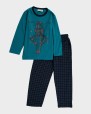 Pijama de niño estampado motos