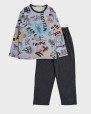 Pijama de nen estampat all over
