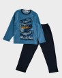 Pijama de nen teixit vellut