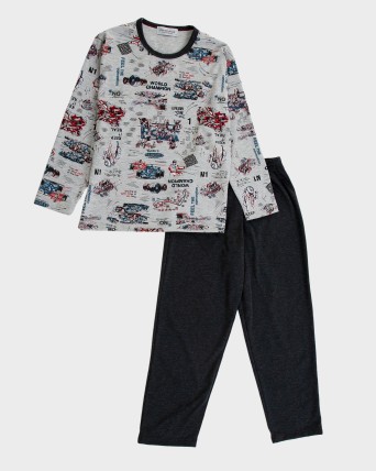 Pijama de nen estampat cotxes
