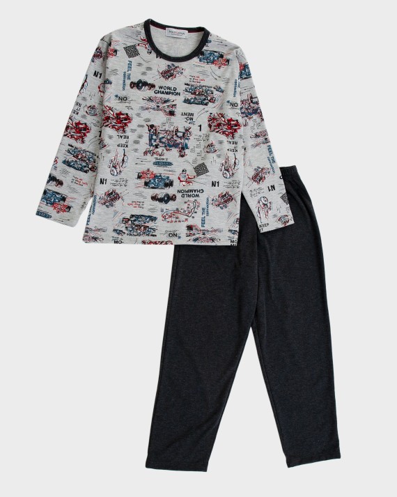 Pijama de nen estampat cotxes