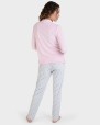 Pijama llarg polar estampat pingüins