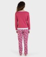 Pijama largo 100% algodón estampado osos
