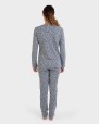 Pijama llarg jacquard animal print