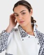 Pijama largo polar animal print