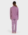 Pijama llarg pelfa llistat