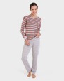 Pijama llarg reversible