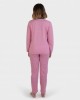 Pijama llarg rosa llis