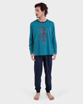 Pijama llarg 10% cotó...