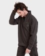 Sudadera kaki cuello alto