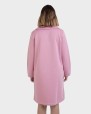 Bata de dona teixit embuatat rosa