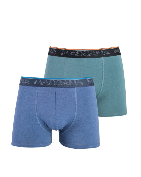 Pack de dos boxers de punto de hombre vigorés