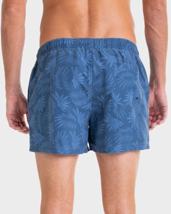 BAÑADOR HOMBRE ESTAMPADO AZUL
