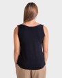 BLUSA DONA TIRANTS NEGRE