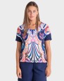 BLUSA DONA ESTAMPADA