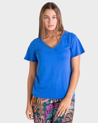 BLUSA MUJER EN MODAL Y...