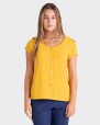 BLUSA MUJER OCRE