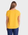 BLUSA MUJER OCRE