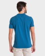 POLO HOMBRE LISO AZUL