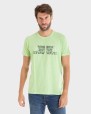 CAMISETA HOMBRE LIMA ALGODÓN