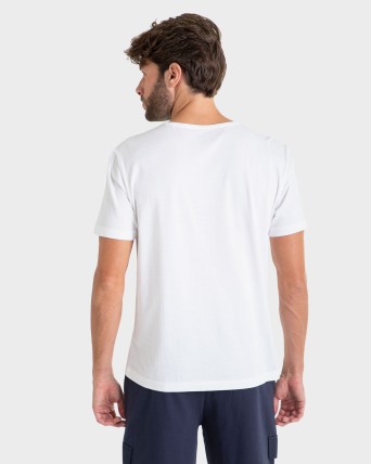 CAMISETA HOMBRE MIX & MATCH BLANCO