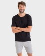 CAMISETA HOMBRE MIX & MATCH NEGRO