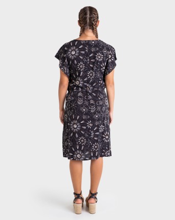 VESTIDO CUELLO PICO