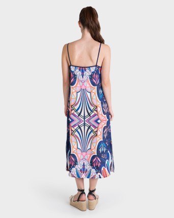 VESTIDO LARGO ESTAMPADO