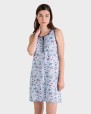 CAMISÓ DONA BLAVA ESTAMPADA